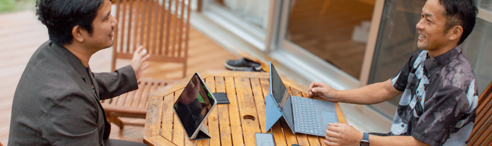 インタビュー写真