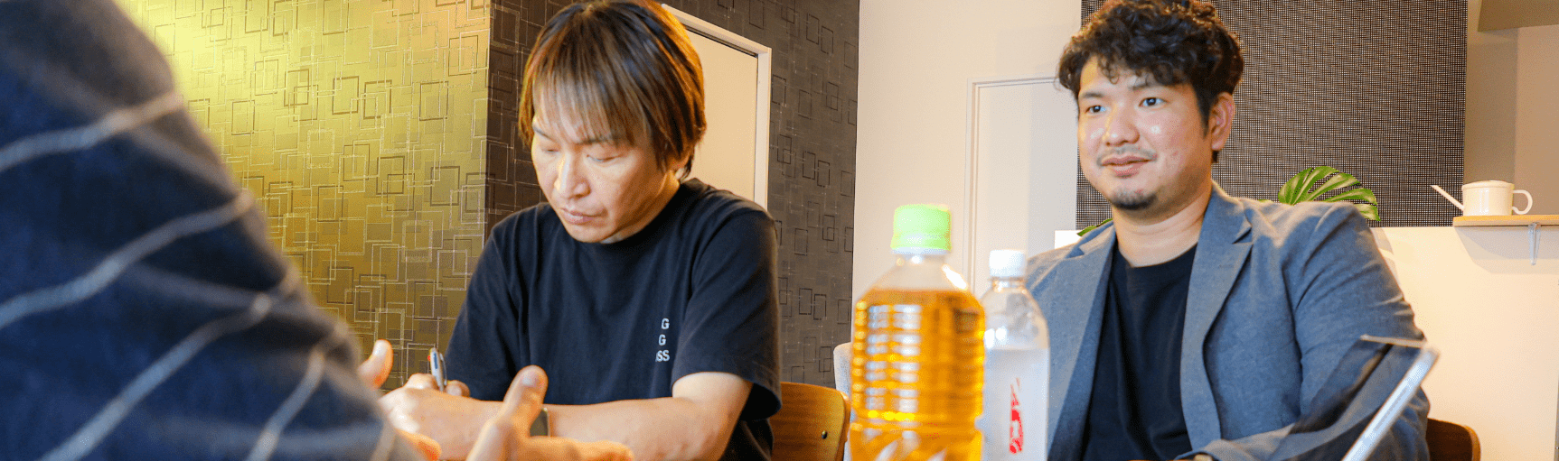 インタビュー写真